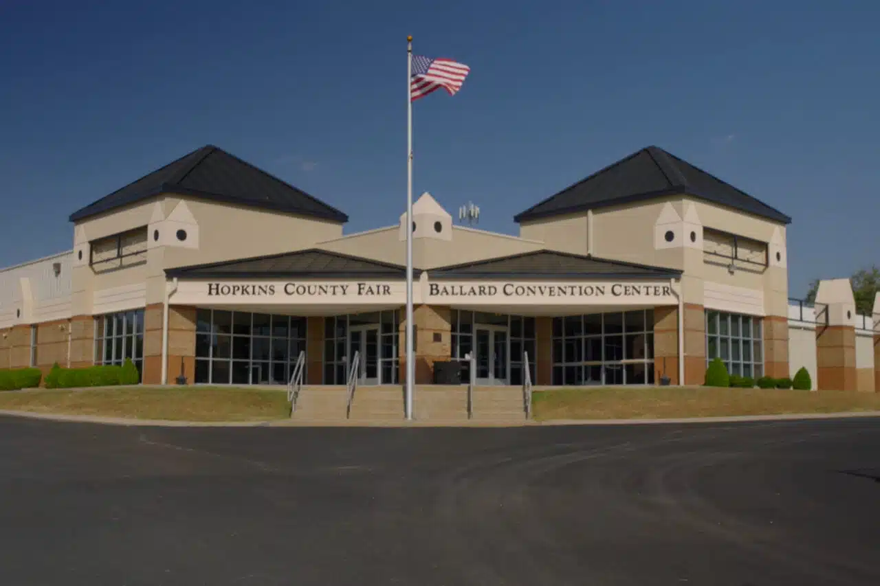 Front view of the Ballard Convention Center